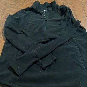1/4 zip fleece sweater